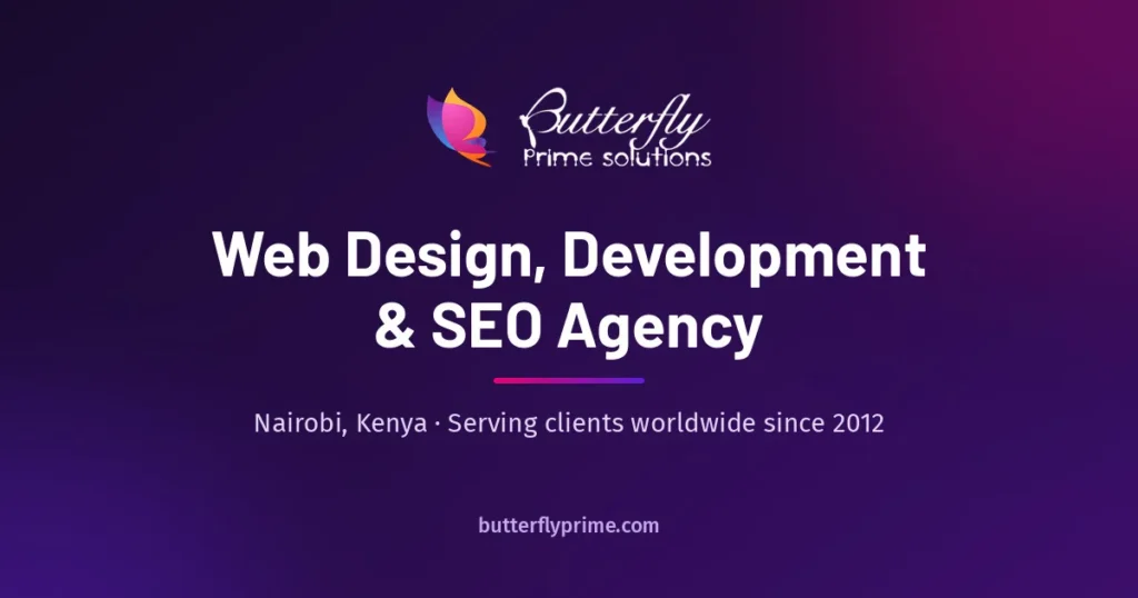 Butterfly Prime Solutions – Software Company in Nairobi